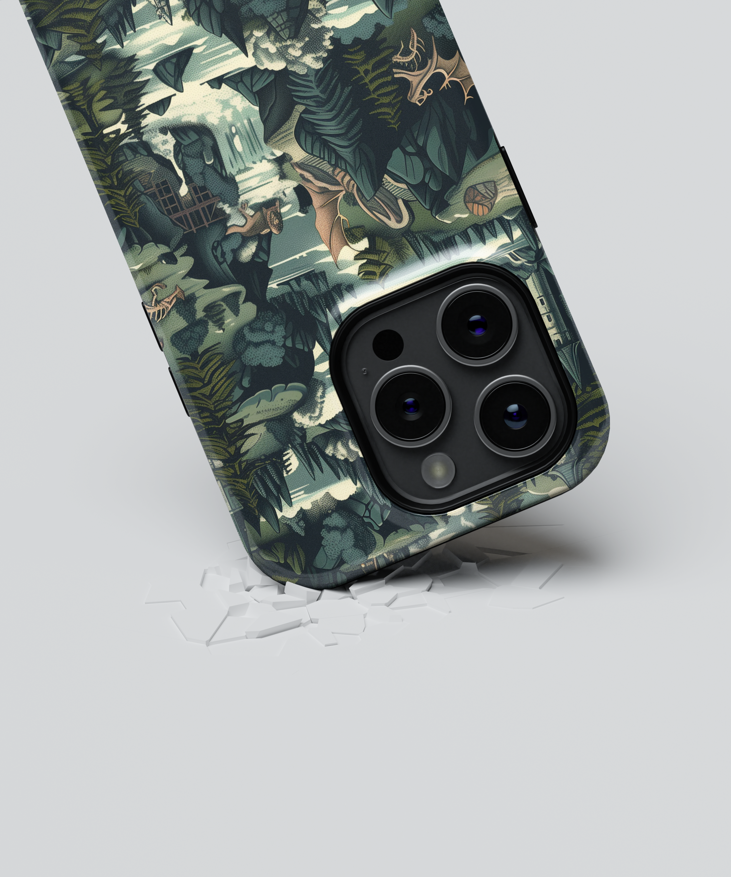 iPhone Tough Case with MagSafe - Mythical Kingdom Tapestry - CASETEROID