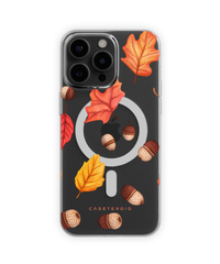 iPhone Clear Case with MagSafe - Rustic Autumn - CASETEROID