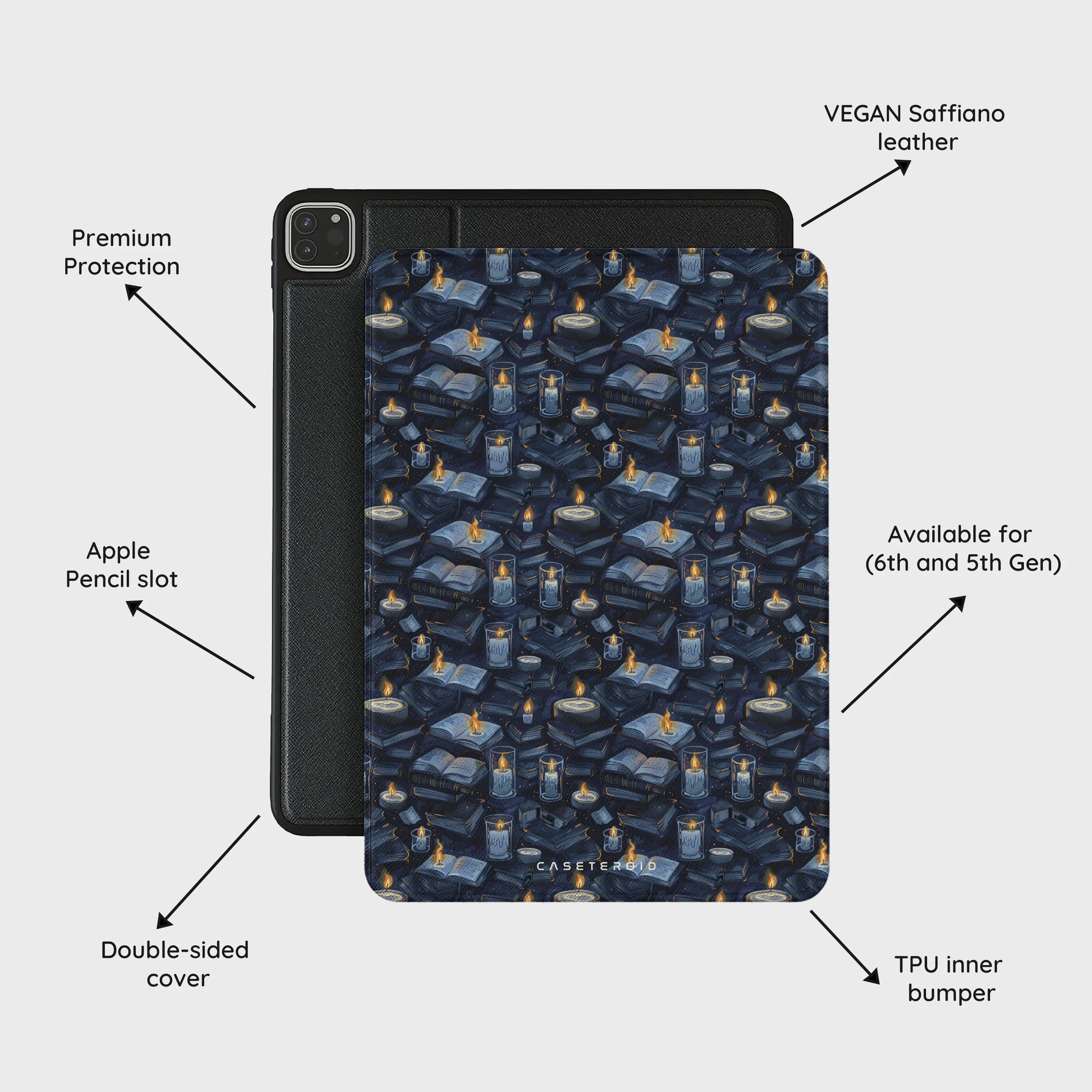 Arcane Tome Tapestry - iPad Pro 12.9 (6th/5th Gen) Case
