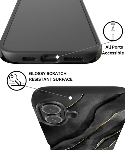 Eclipse Elegance - iPhone 16 Plus Case