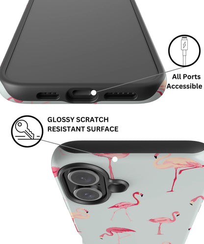 Flamingo - iPhone 16 Plus Case