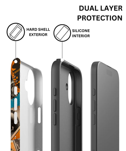 Global Gazette Montage - iPhone 16 Plus Case