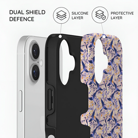 Indigo Serenade - iPhone 16 Plus Case