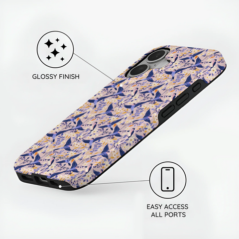 Indigo Serenade - iPhone 16 Plus Case