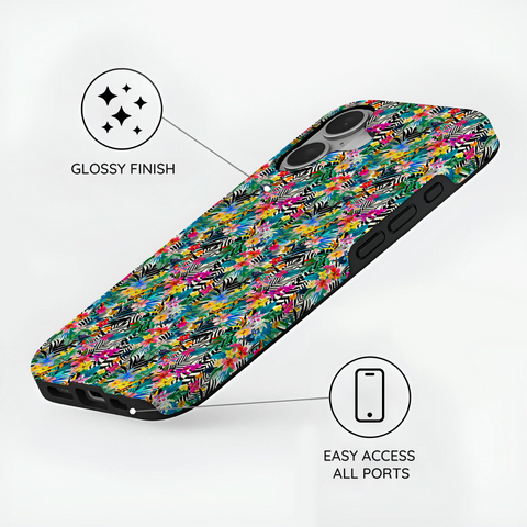 Jungle Bloom - iPhone 16 Case