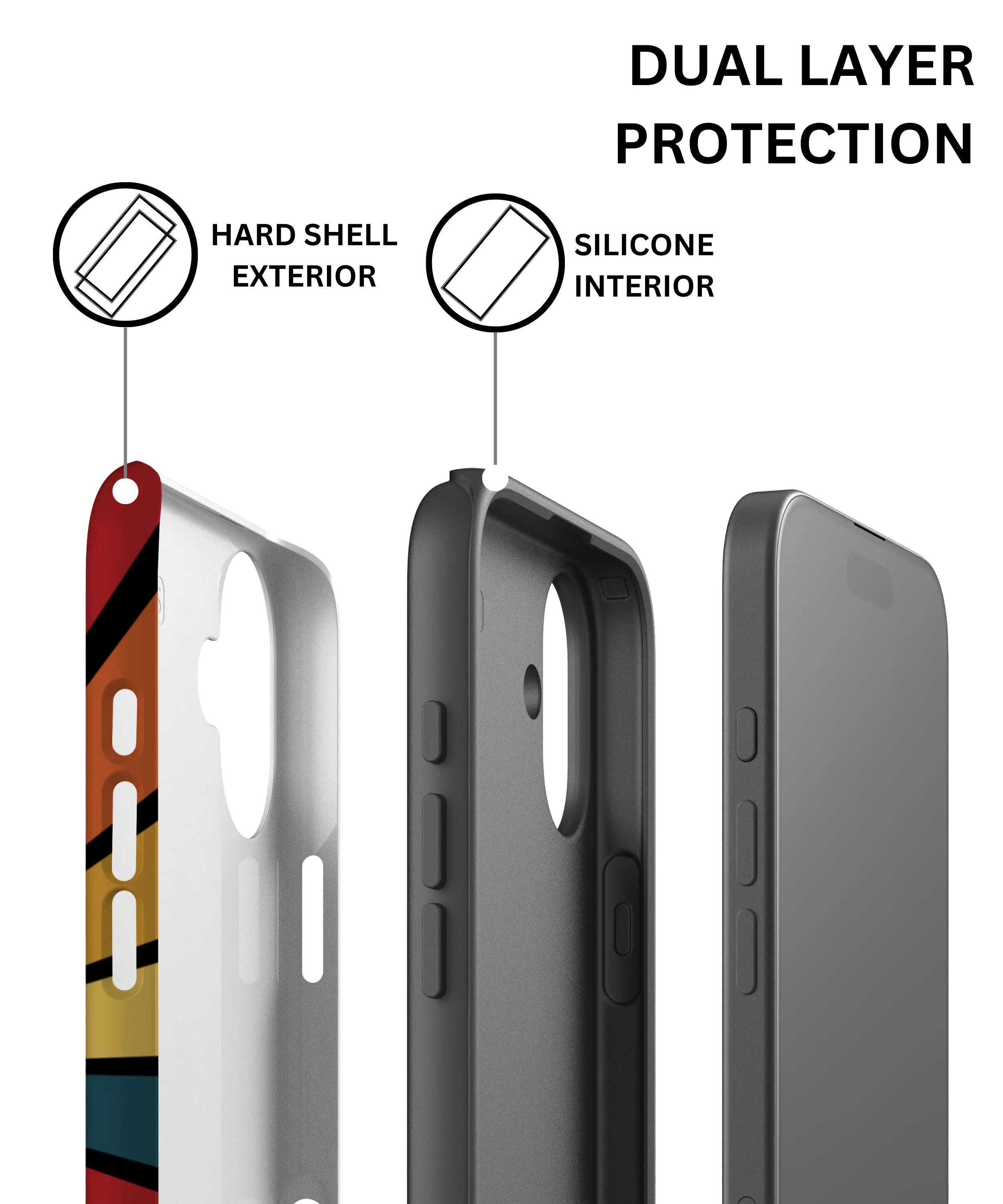 Kaleido Strokes - iPhone 16 Plus Case