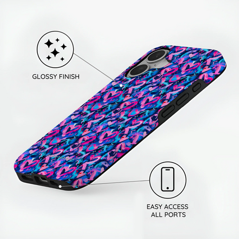 Midnight Pulse - iPhone 16 Case