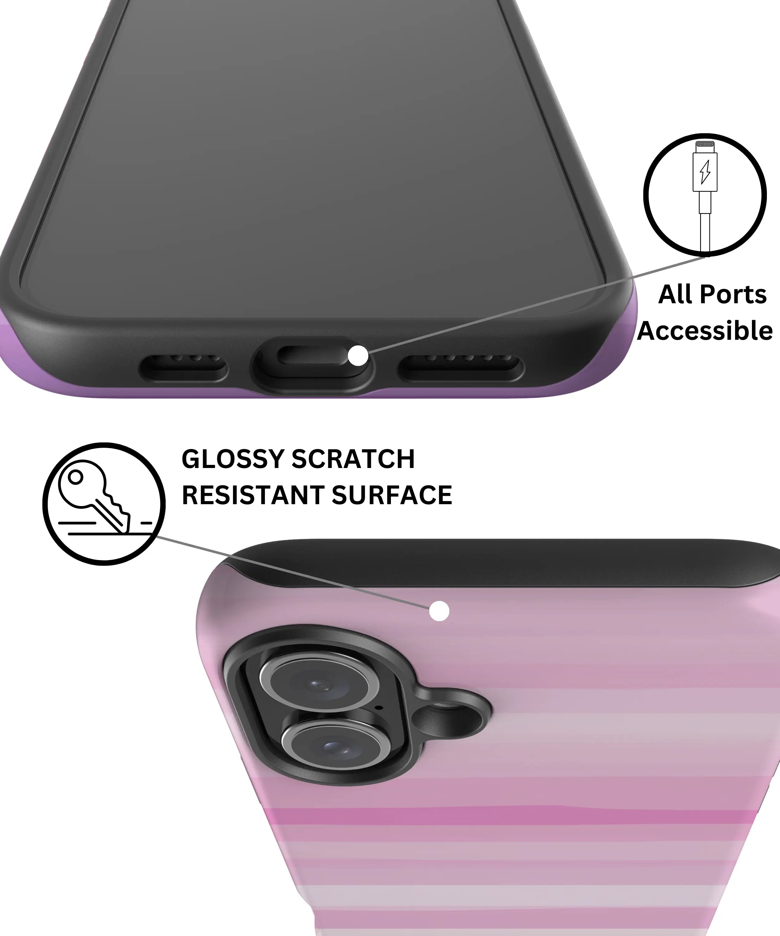 Pink Twilight - iPhone 16 Plus Case