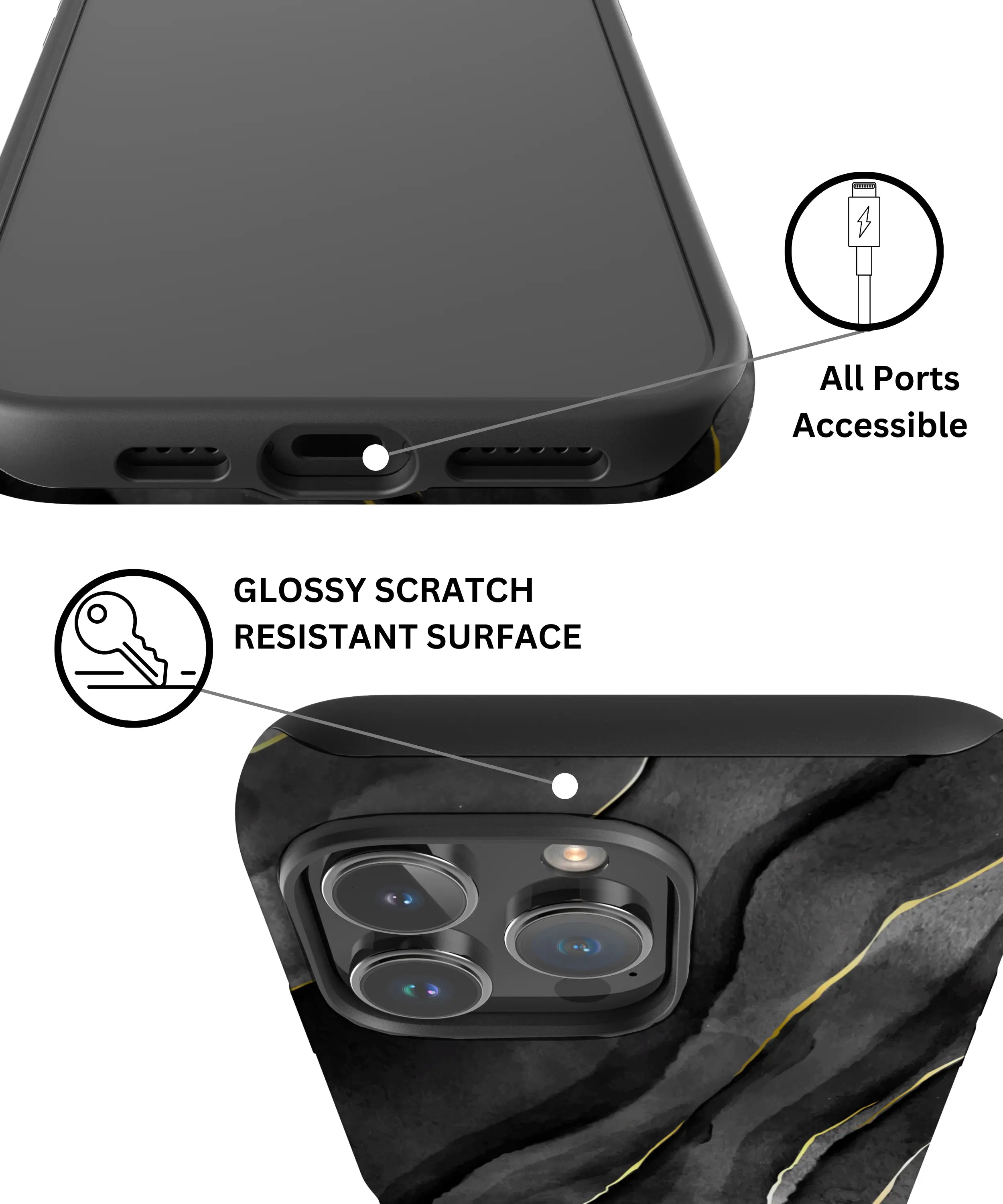 Eclipse Elegance - iPhone 16 Pro Max Case