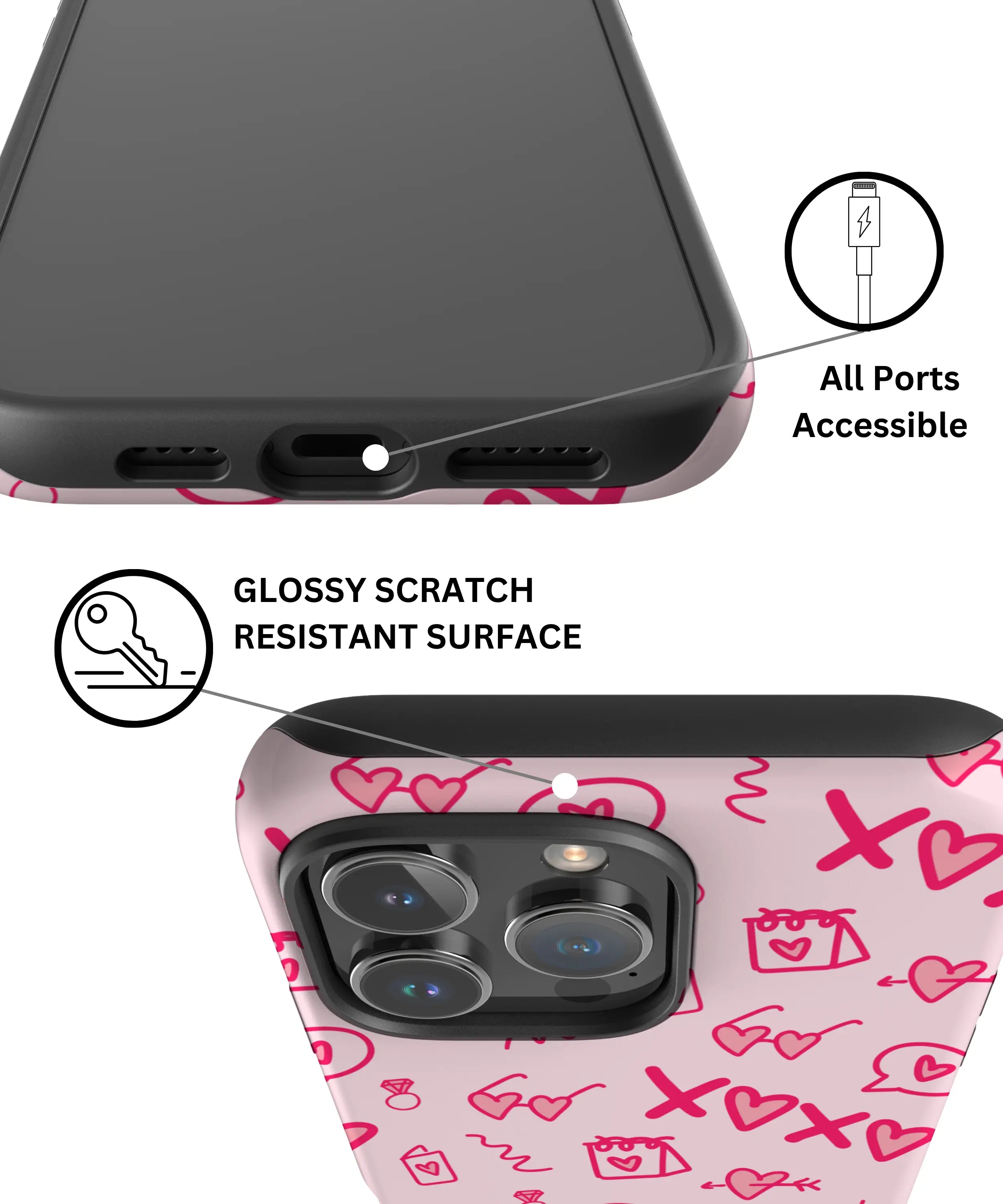 Glamour Bloom - iPhone 16 Pro Max Case