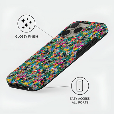 Jungle Bloom - iPhone 16 Pro Case