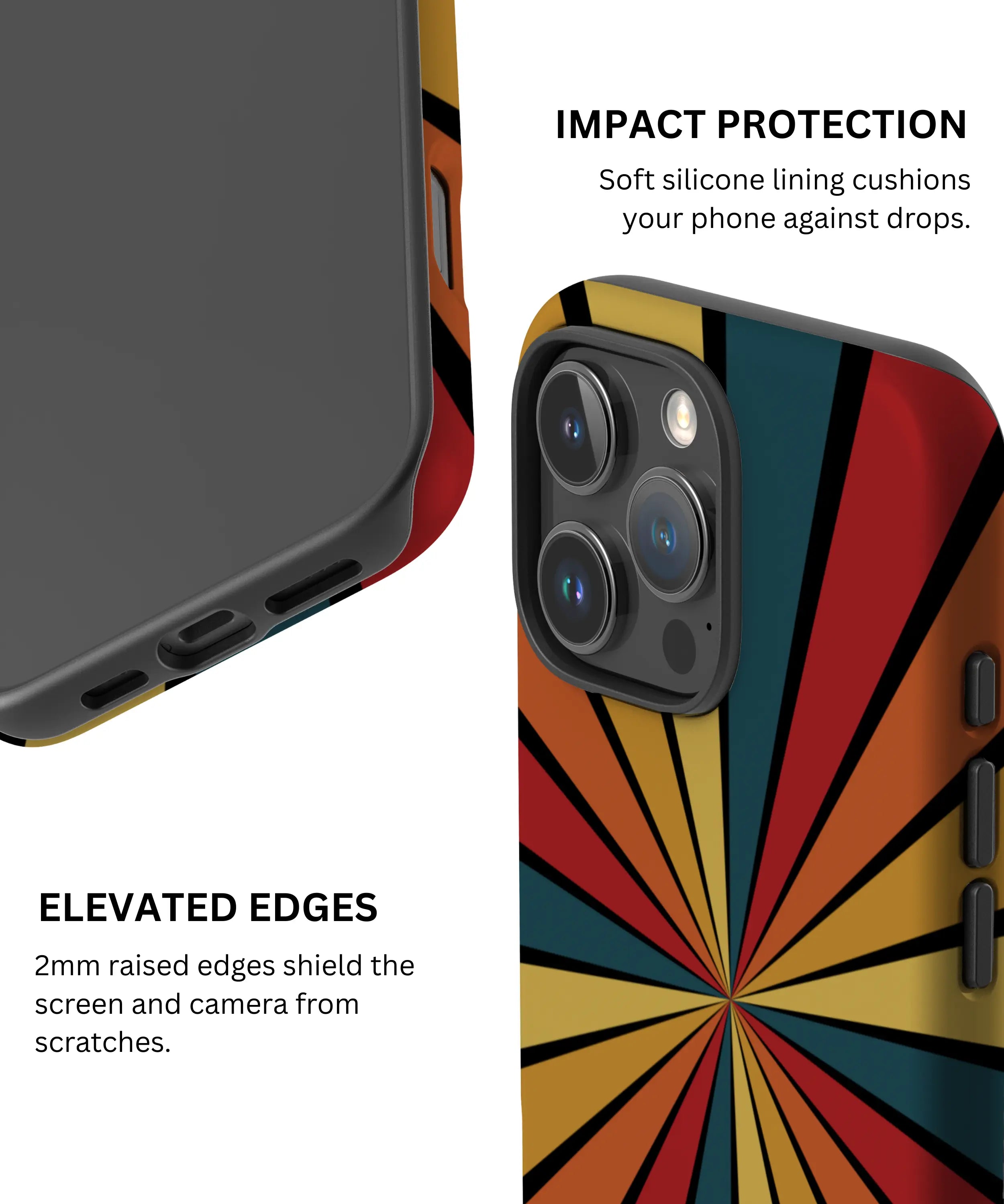 Kaleido Strokes - iPhone 16 Pro Max Case