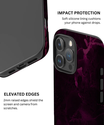 Purple Nebula Burst - iPhone 16 Pro Case