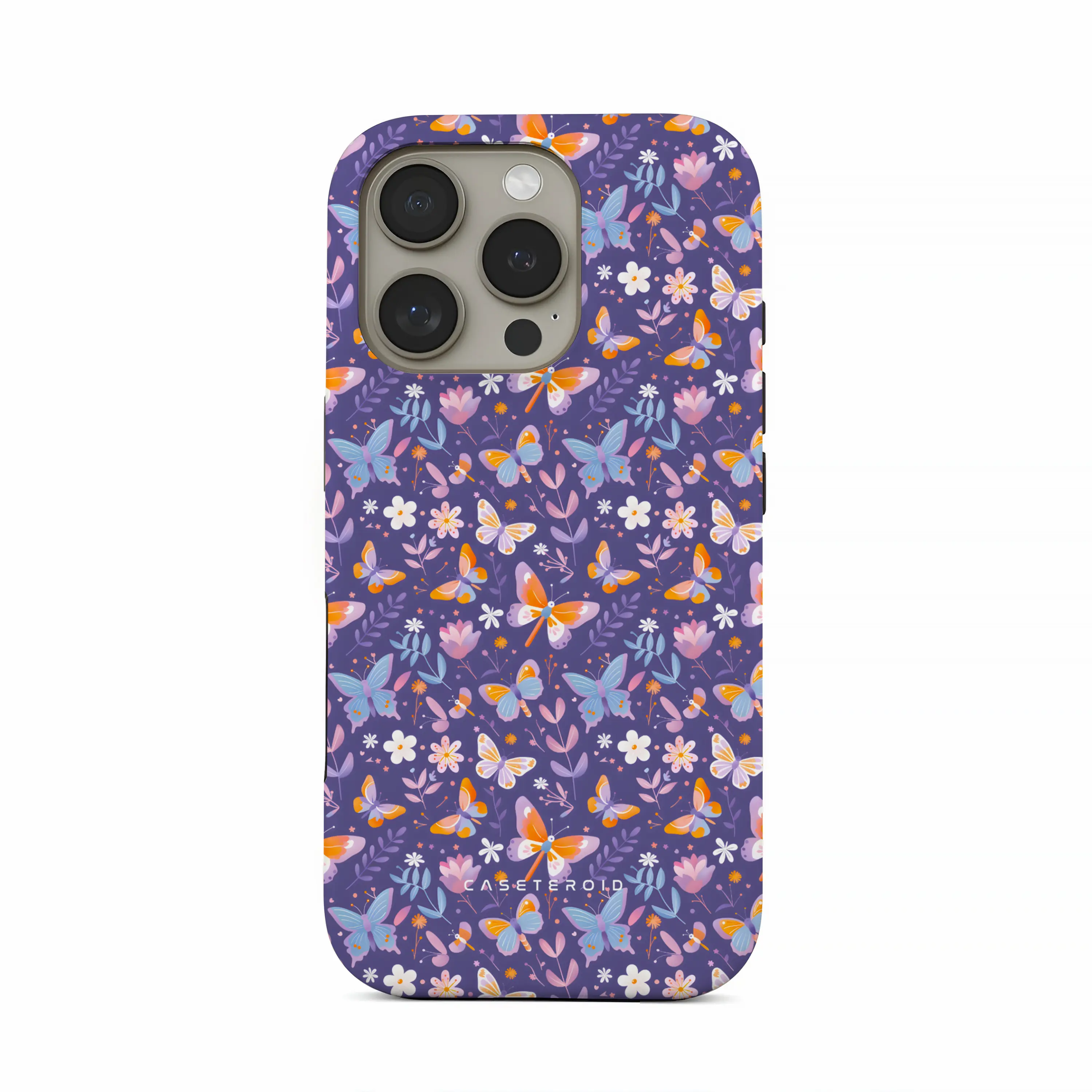 Violet Flutter - iPhone 16 Pro Case