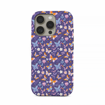 Violet Flutter - iPhone 16 Pro Case