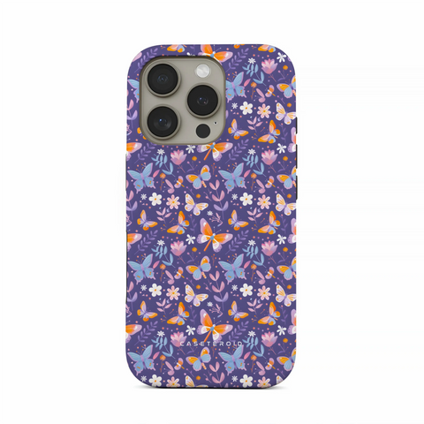 Violet Flutter - iPhone 16 Pro Max Case