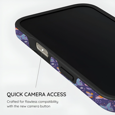 Violet Flutter - iPhone 16 Pro Case