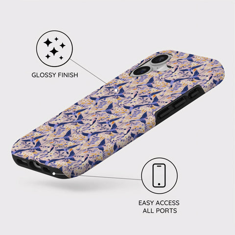 Indigo Serenade - iPhone 17 Case
