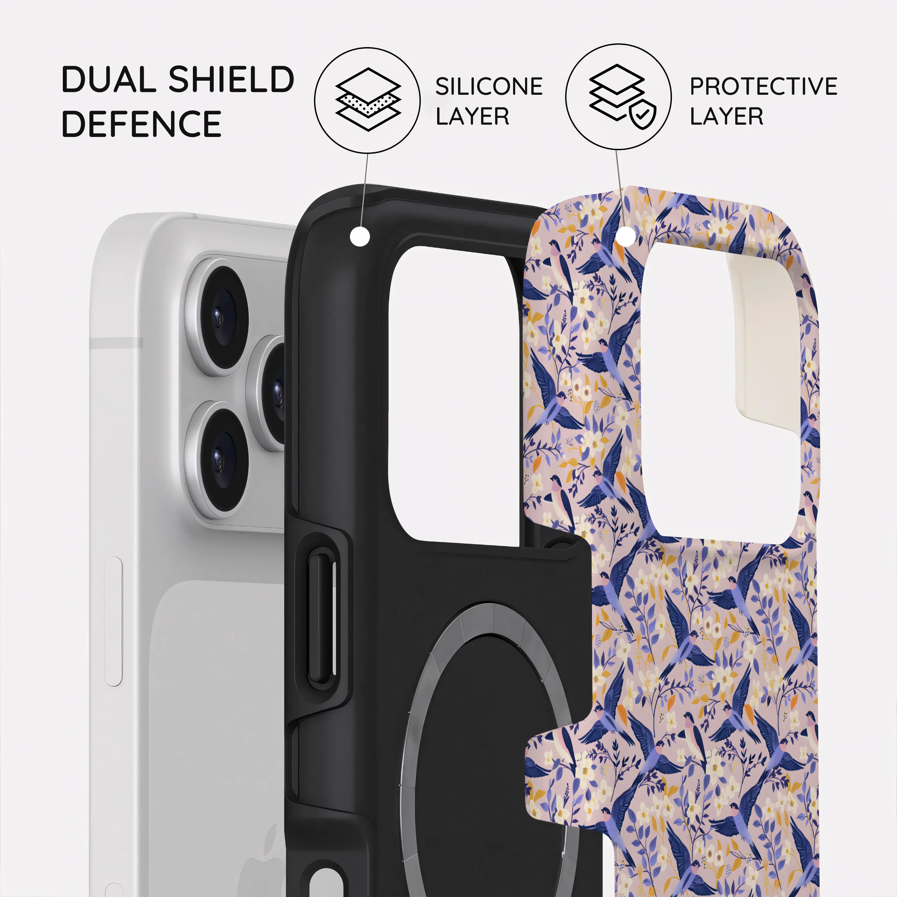 Indigo Serenade - iPhone 17 Pro Case