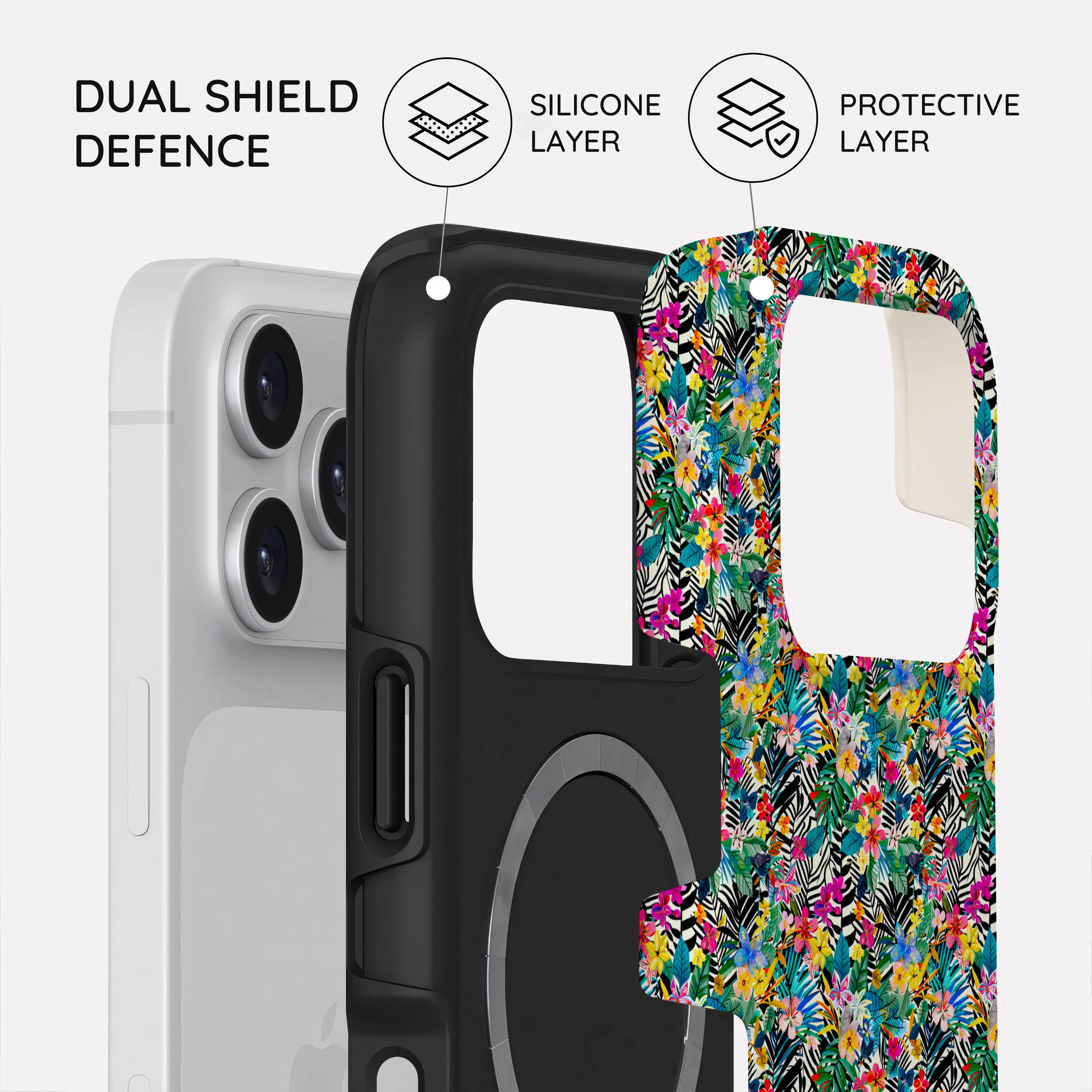 Jungle Bloom - iPhone 17 Pro Case