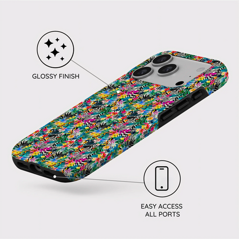Jungle Bloom - iPhone 17 Pro Case