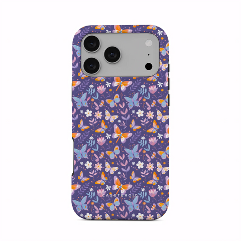 Violet Flutter - iPhone 17 Pro Max Case