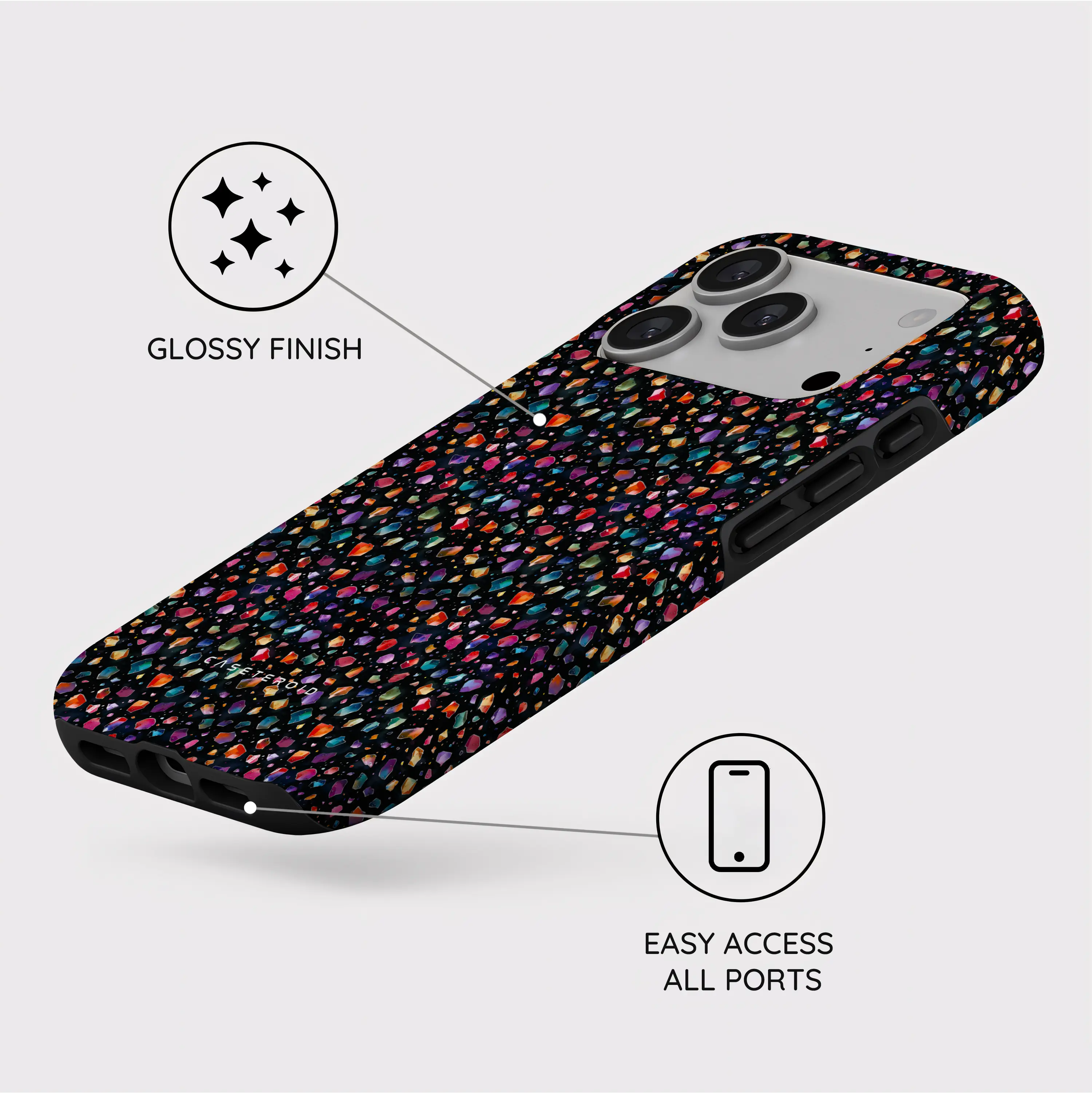 Spectrum Storm - iPhone 17 Pro Case