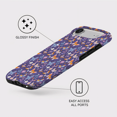 Violet Flutter - iPhone Air Case