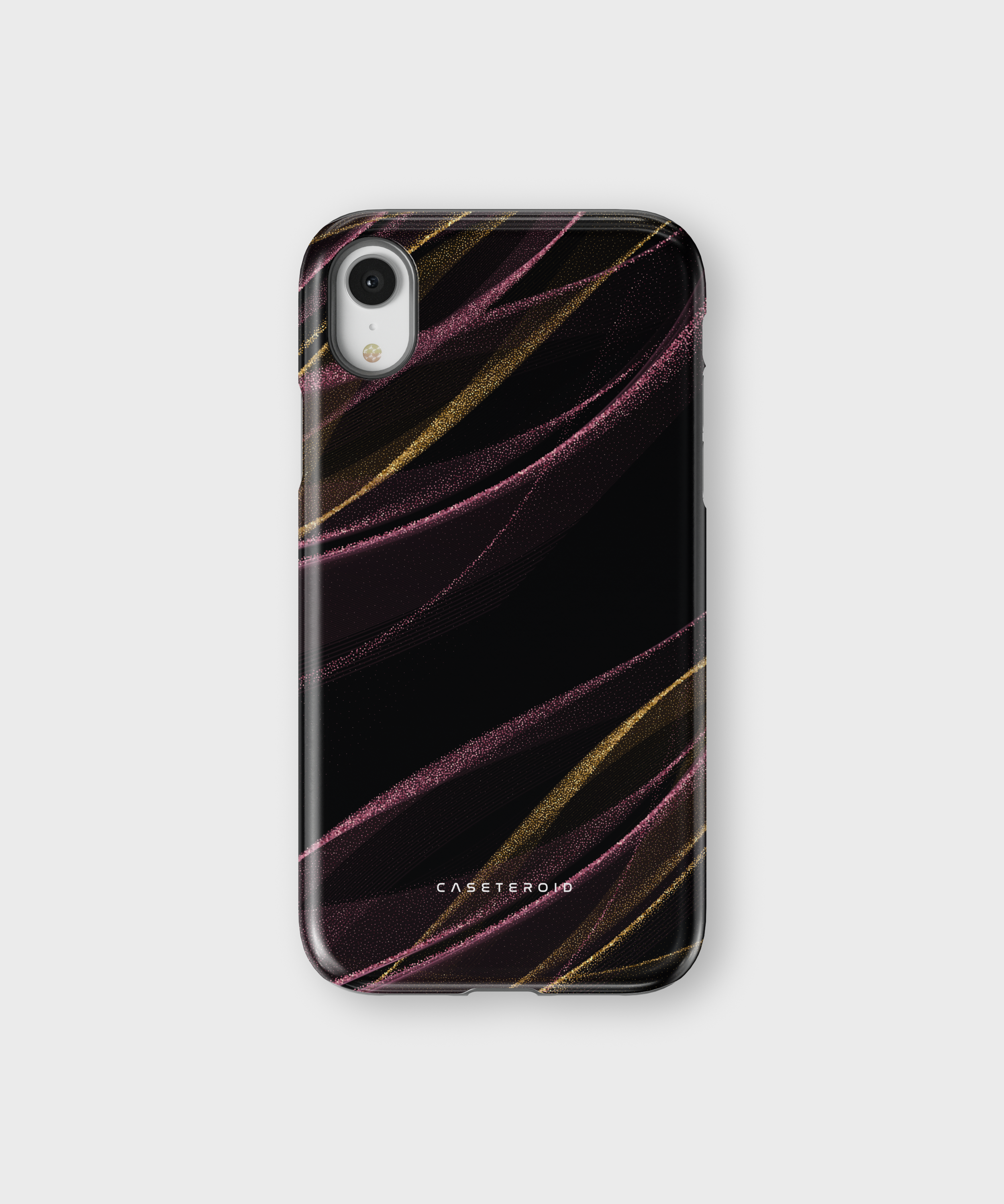 iPhone Tough Case - Burgundy Gilded Elegance - CASETEROID