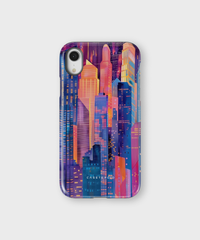 iPhone Tough Case - Cityscape Luminescence - CASETEROID