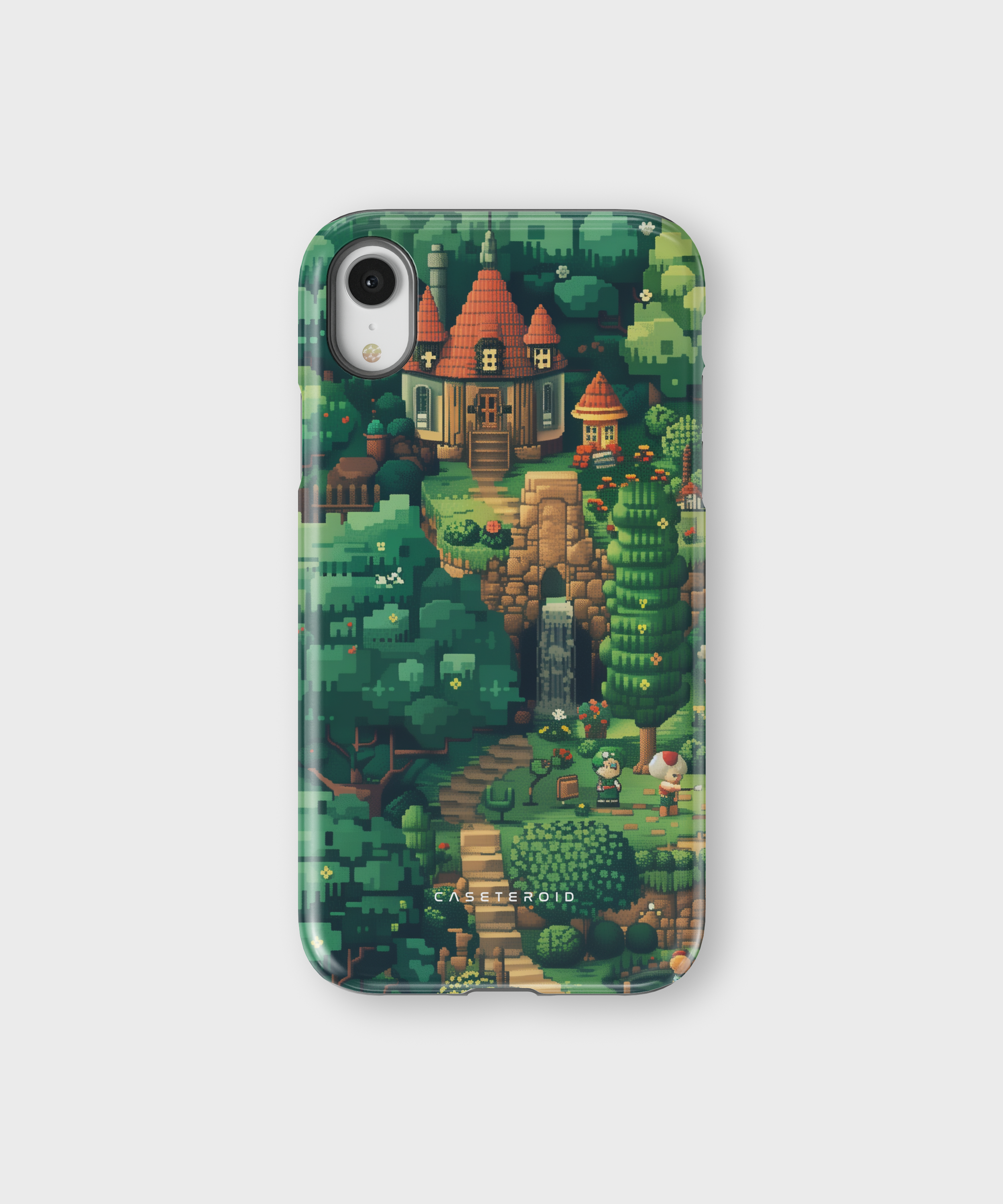 iPhone Tough Case - Retro Realm Pixel - CASETEROID