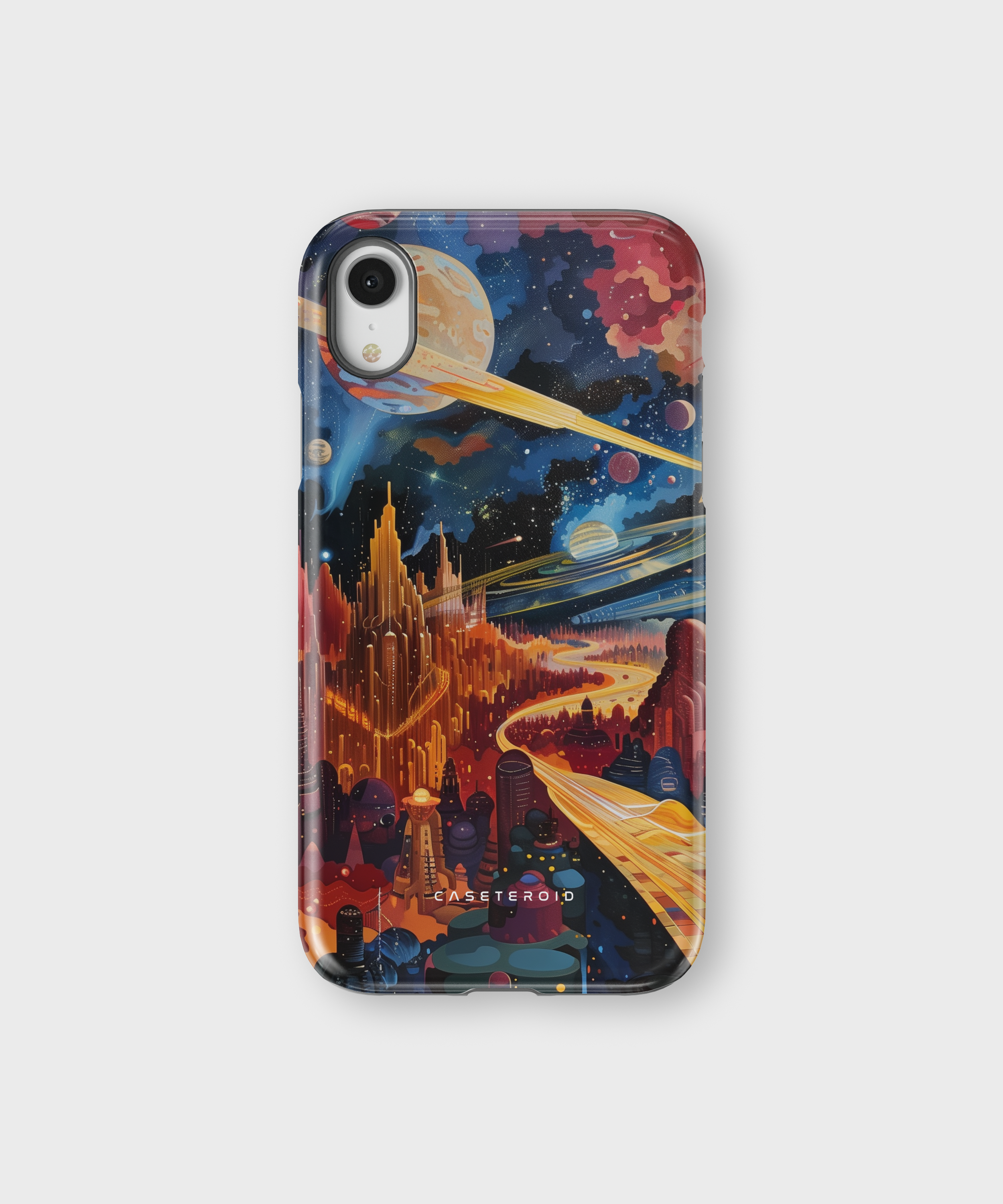 iPhone Tough Case - Stellar Voyager Matrix - CASETEROID