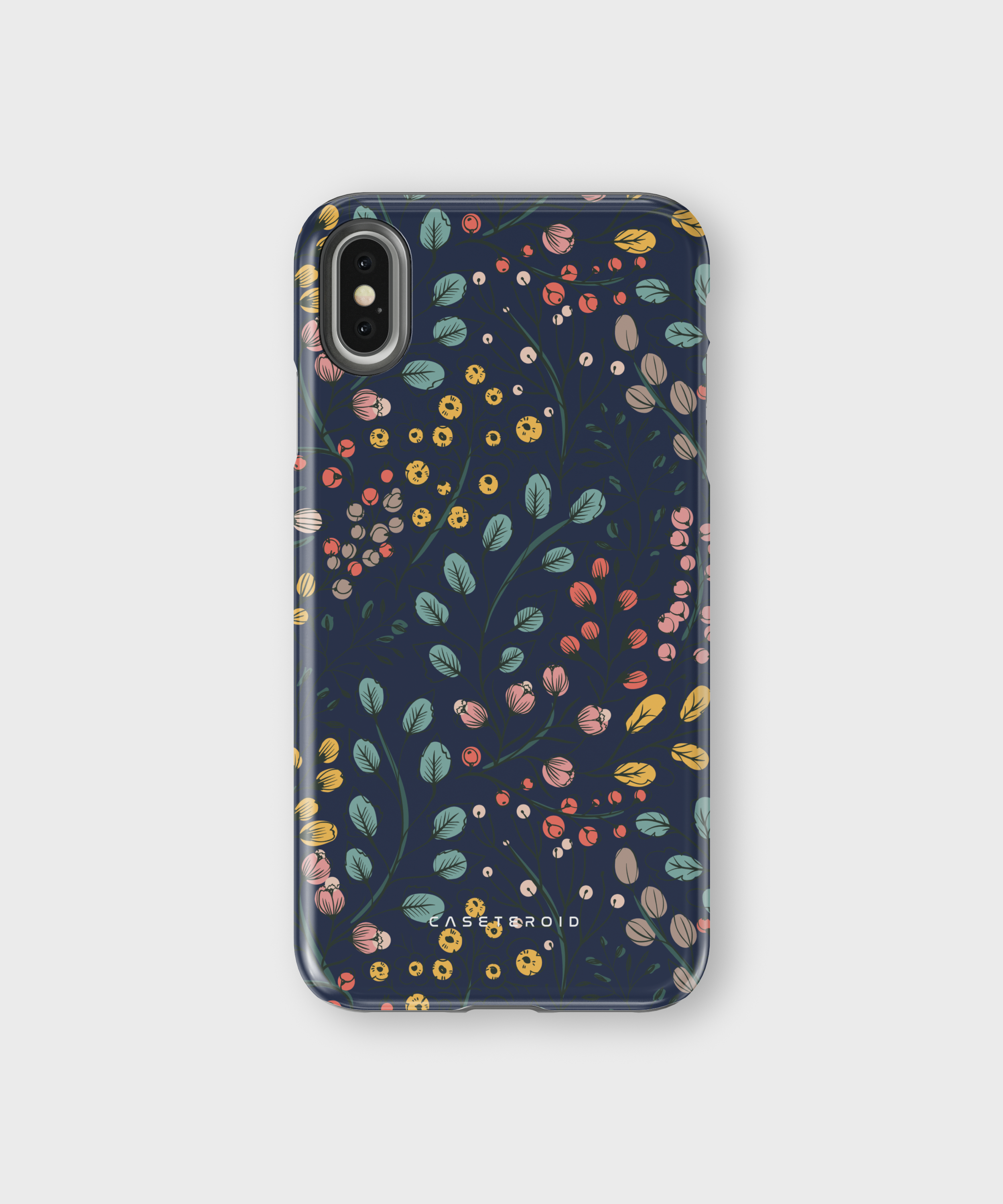 iPhone Tough Case - Botanical Kaleidoscope - CASETEROID