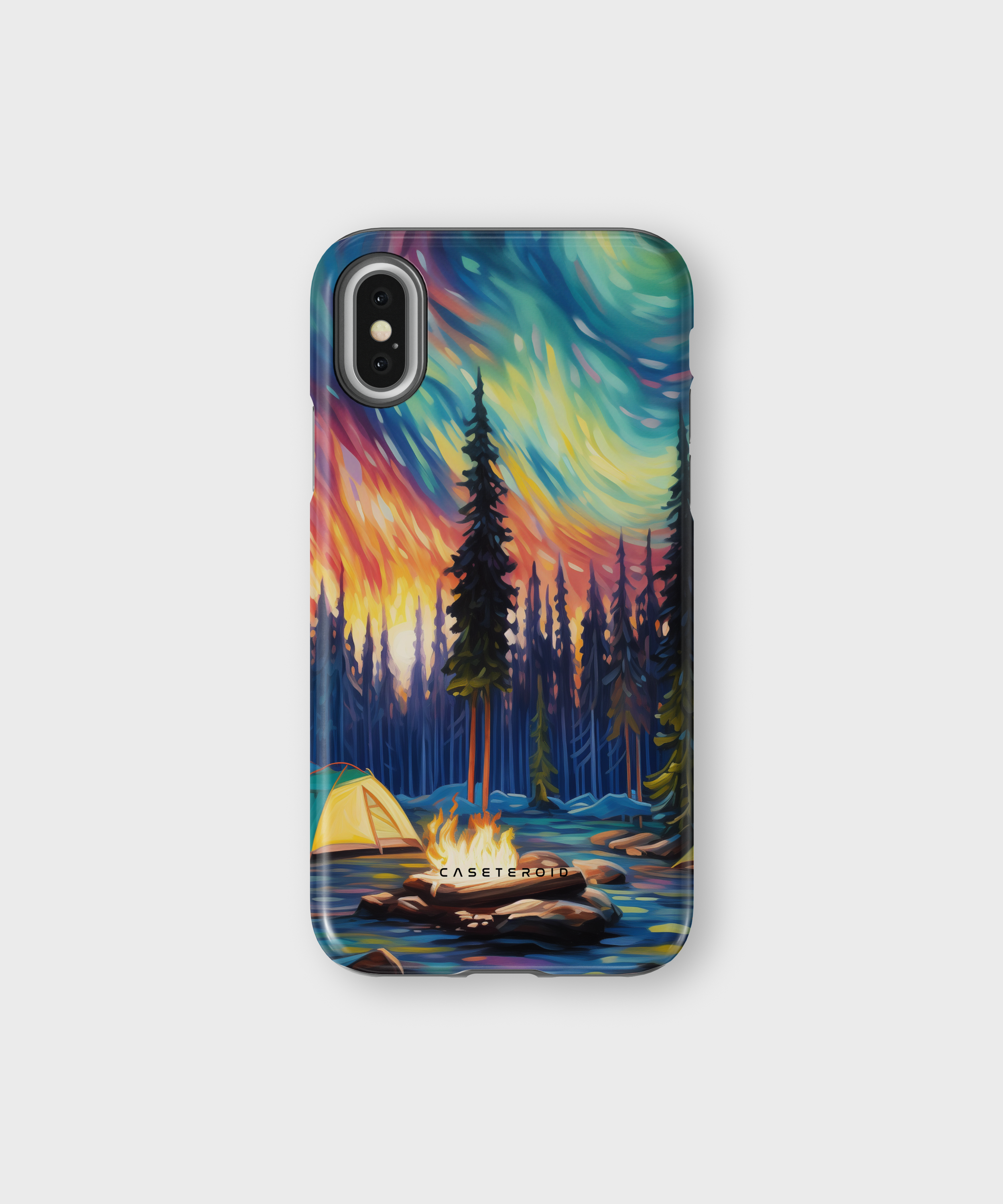 iPhone Tough Case - Celestial Campfire Serenity - CASETEROID