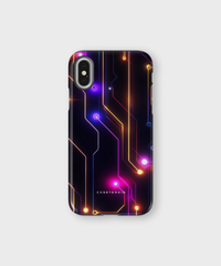 iPhone Tough Case - Glitch Glow