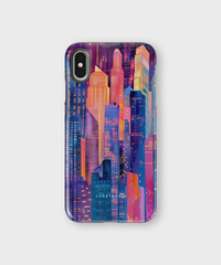 iPhone Tough Case - Cityscape Luminescence - CASETEROID