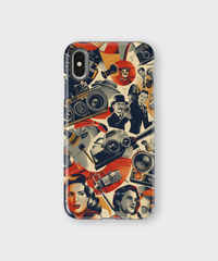 iPhone Tough Case - Silver Screen Memories - CASETEROID