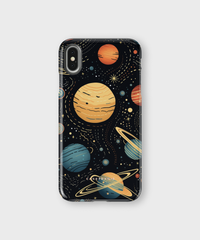 iPhone Tough Case - Starry Cosmic Dreams - CASETEROID