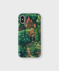 iPhone Tough Case - Retro Realm Pixel - CASETEROID