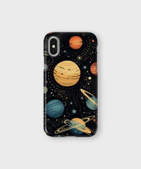 iPhone Tough Case - Starry Cosmic Dreams - CASETEROID