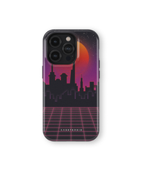 iPhone Tough Case with MagSafe - Urban Sunset Horizon - CASETEROID