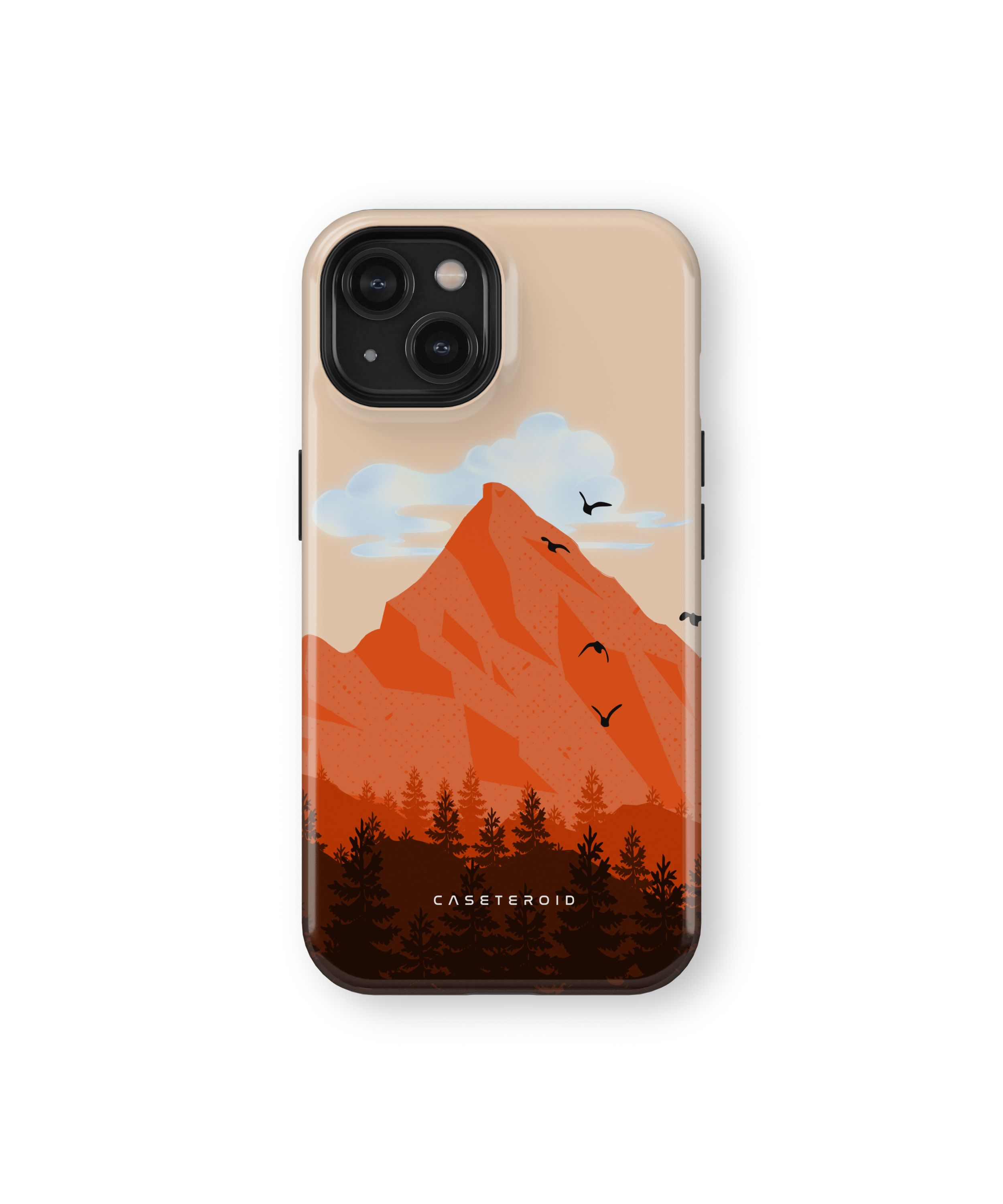 iPhone Tough Case with MagSafe - Woodland Peaks - CASETEROID