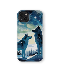 iPhone Tough Case with MagSafe - Arctic Wolves Whispers - CASETEROID