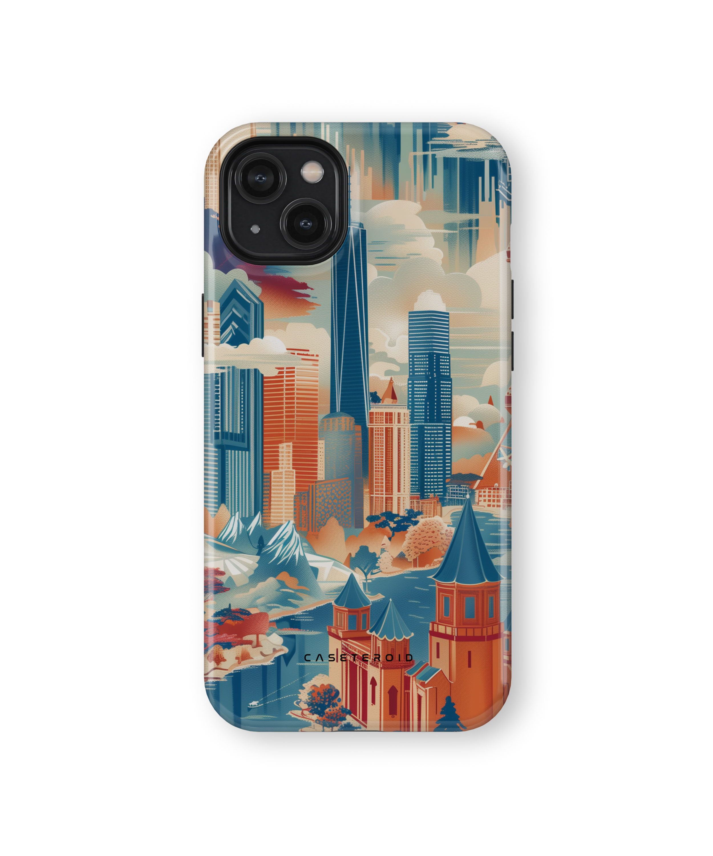 iPhone Tough Case with MagSafe - Dreamscape Skylines - CASETEROID