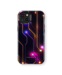 iPhone Tough Case - Glitch Glow