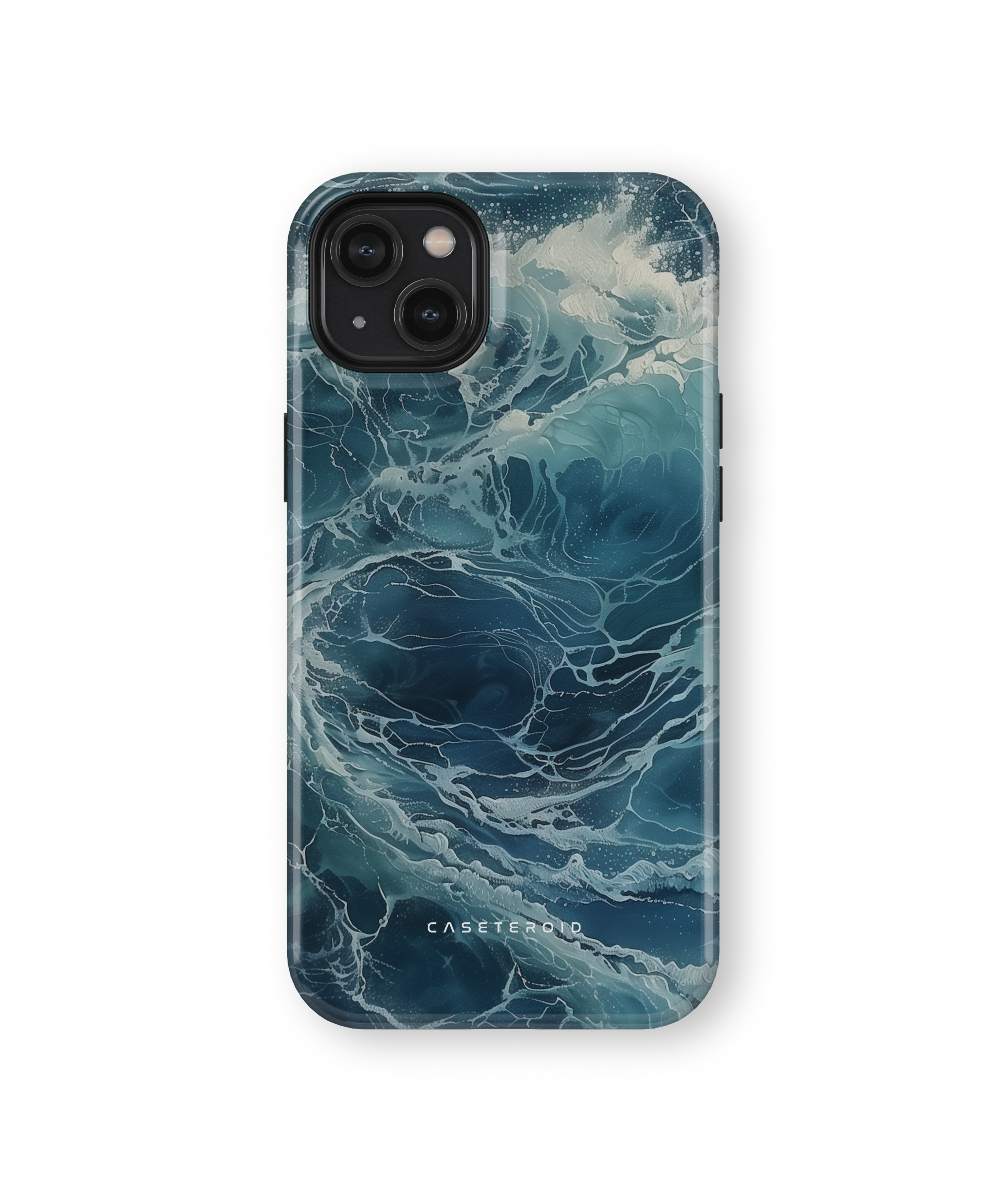 iPhone Tough Case with MagSafe - Marine Melody Serenity - CASETEROID