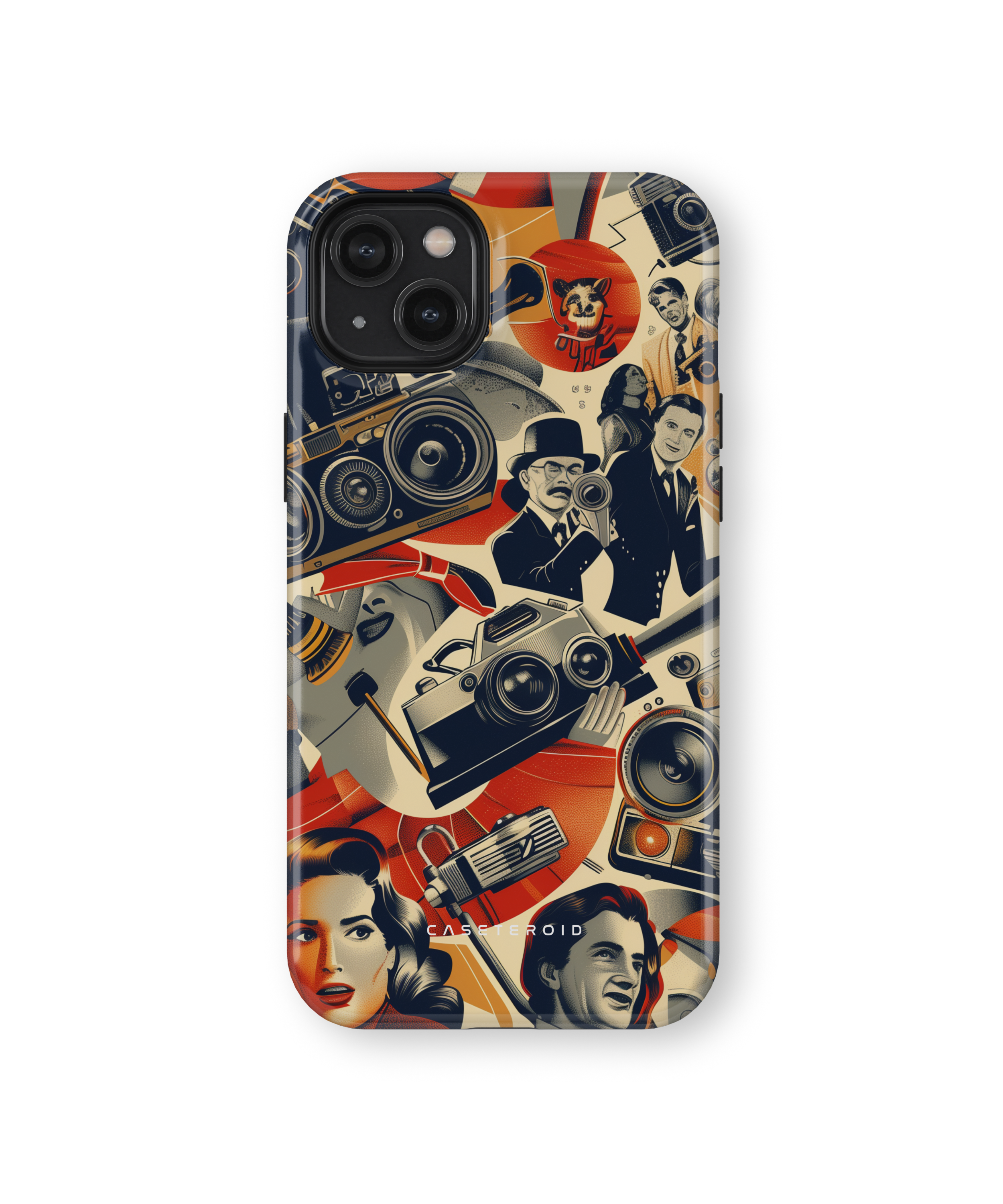 iPhone Tough Case - Silver Screen Memories - CASETEROID