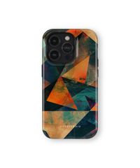 iPhone Tough Case - Angular Nexus Abstract - CASETEROID