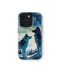 iPhone Tough Case with MagSafe - Arctic Wolves Whispers - CASETEROID