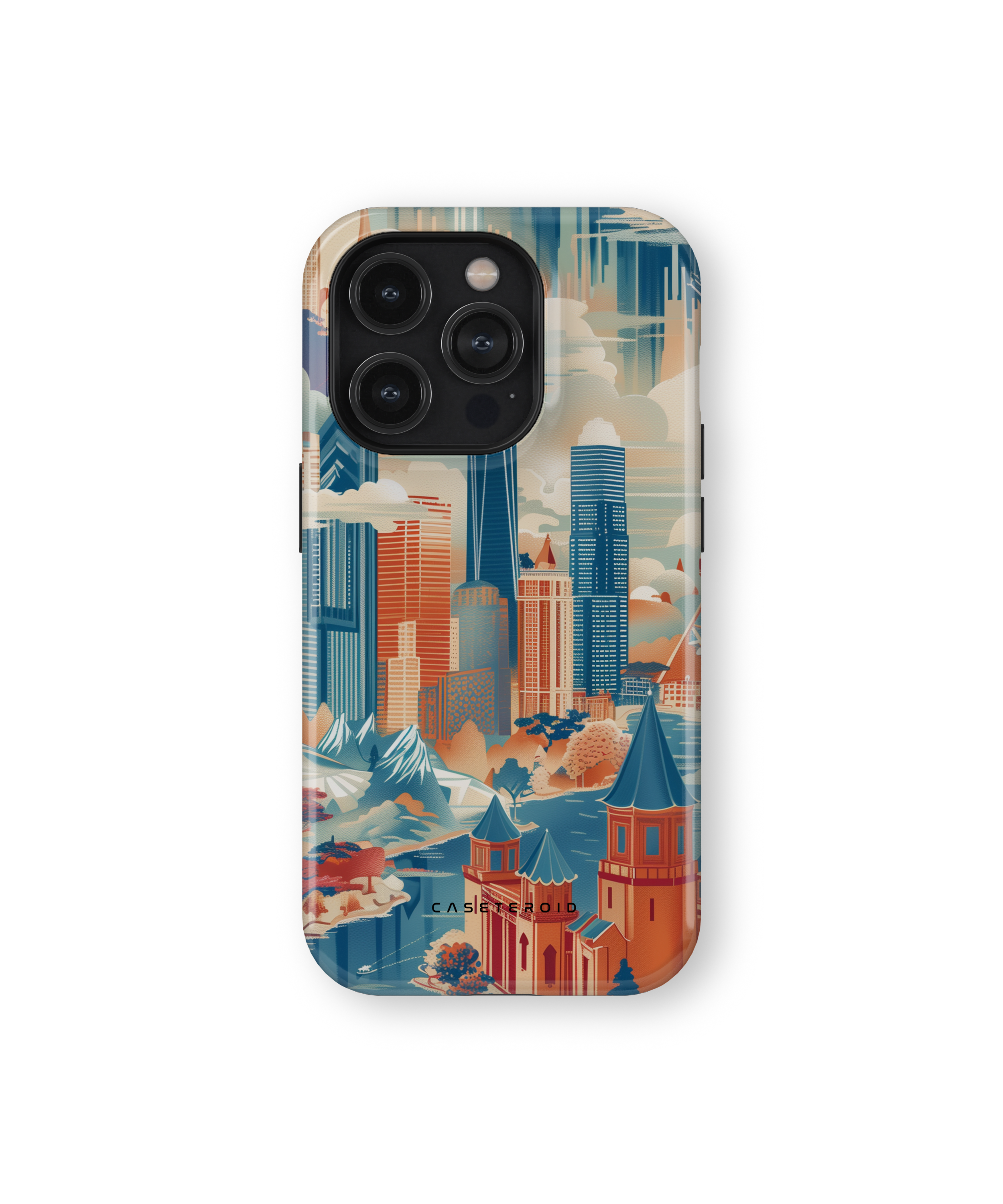 iPhone Tough Case with MagSafe - Dreamscape Skylines - CASETEROID